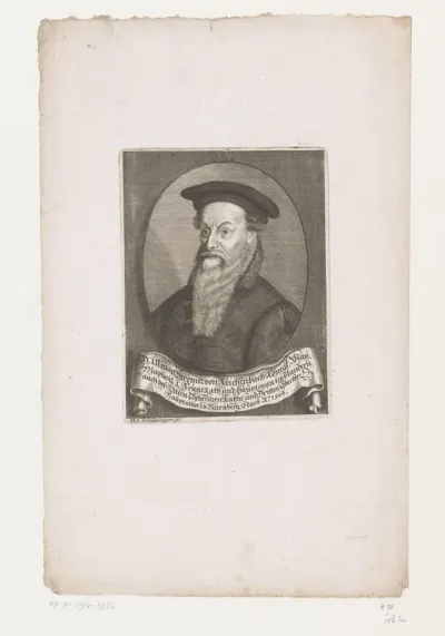 Portret van Ulman Stromer von Reichenbach