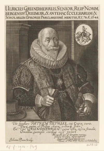 Portret van Ulric Grundherr