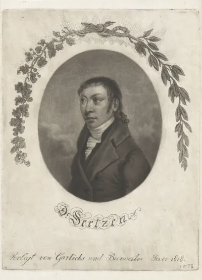 Portret van Ulrich Jasper Seetzen