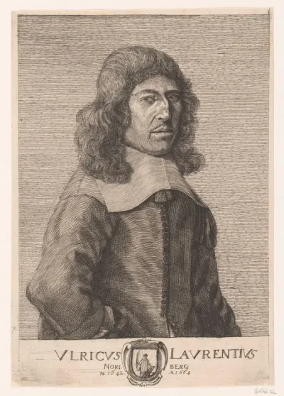 Portret van Ulrich Laurentius
