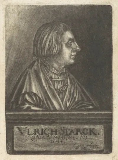 Portret van Ulrich Starck