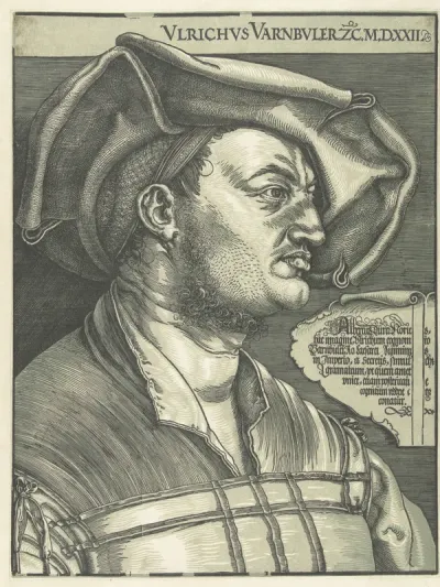 Portret van Ulrich Varnbüler