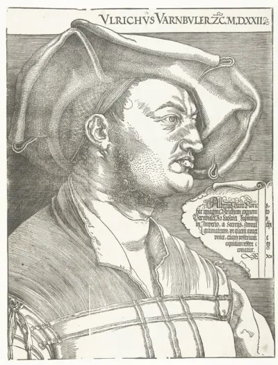 Portret van Ulrich Varnbüler