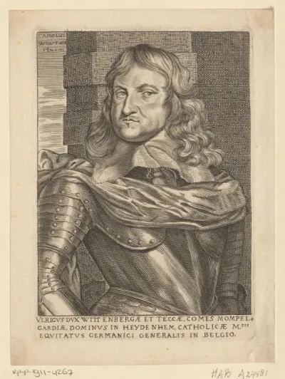 Portret van Ulrich von Württemberg