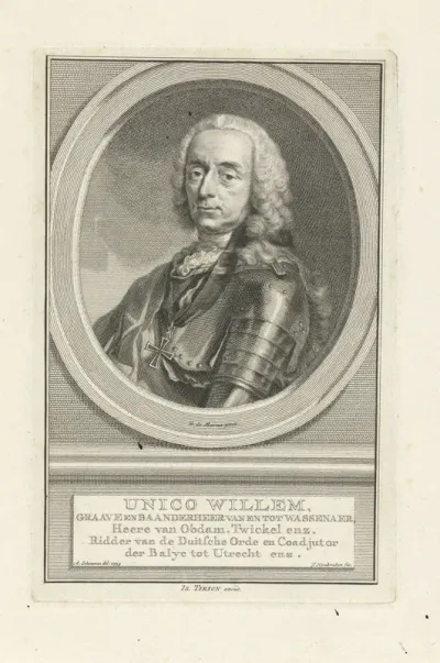 Portret van Unico Wilhelm van Wassenaer-Obdam