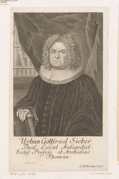 Portret van Urban Gottfried Sieber