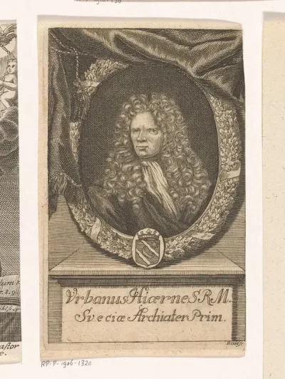 Portret van Urban Hiärne