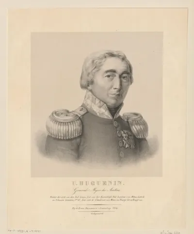 Portret van Urich Huguenin