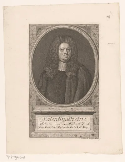 Portret van Valentin Heins