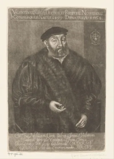 Portret van Valentin Kötzler