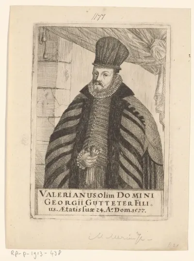 Portret van Valerian Gutthäter