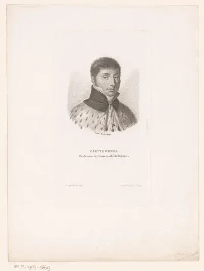 Portret van Valeriano Luigi Brera