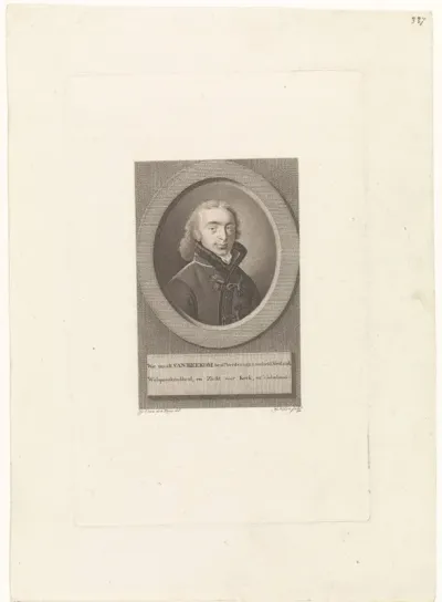 Portret van Van Beekom