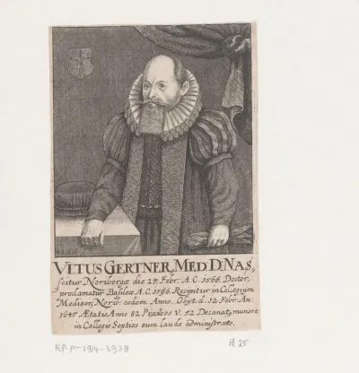 Portret van Veit Gertner