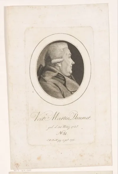 Portret van Veit Martin Daumer