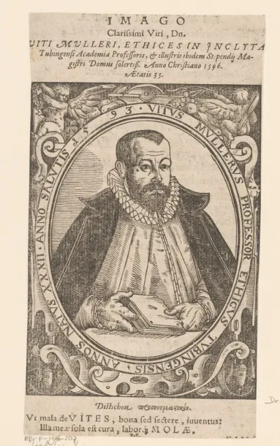 Portret van Veit Müller