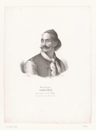 Portret van vice-admiraal Sakturis