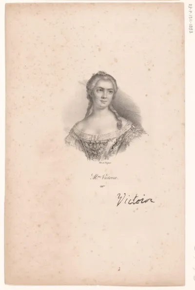 Portret van Victoire van Frankrijk