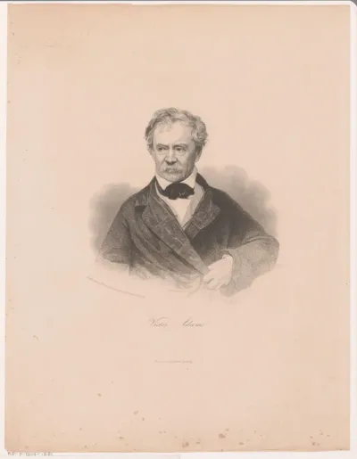 Portret van Victor Adam