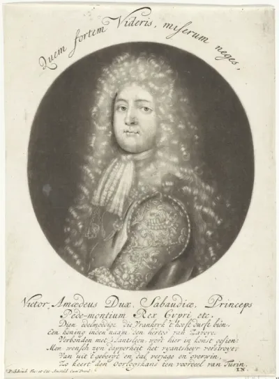 Portret van Victor Amadeus II, hertog van Savoye