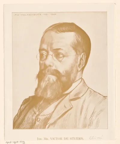 Portret van Victor de Stuers