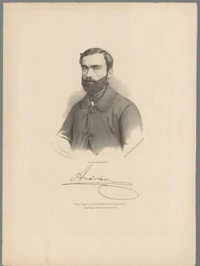 Portret van Victor Franz von Andrian-Werburg