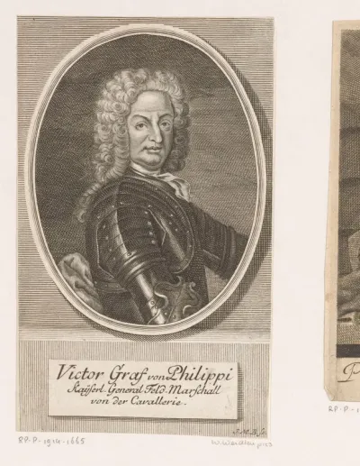 Portret van Victor Graf von Philippi