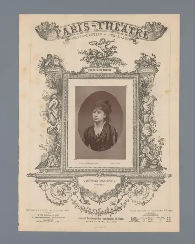 Portret van Victoria Cassothy