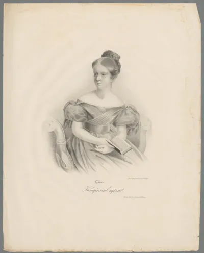 Portret van Victoria (koningin van het Verenigd Koninkrijk en keizerin van India)