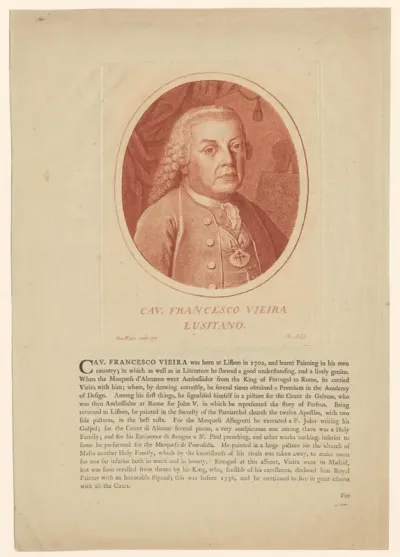 Portret van Vieira Lusitano