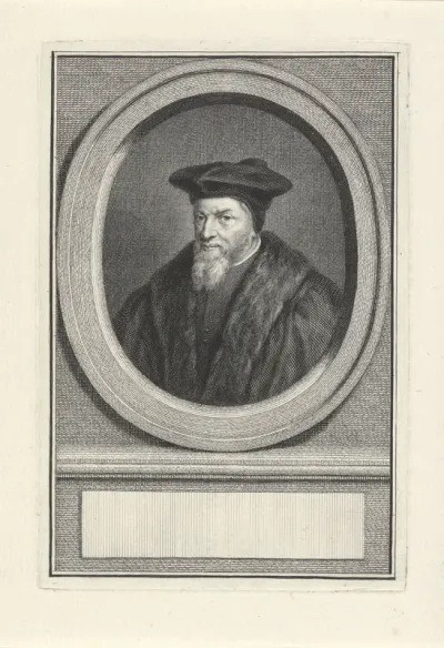 Portret van Viglius ab Aytta Zuichemus