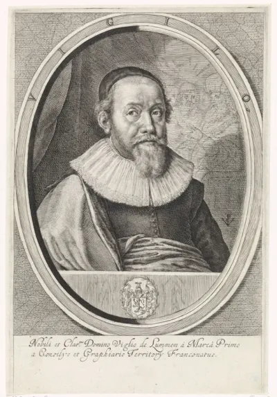 Portret van Viglius van Lumey van der Marck