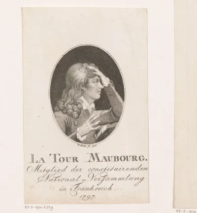 Portret van Viktor de Fay de Latour-Maubourg