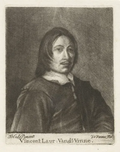Portret van Vincent Laurensz. van der Vinne I
