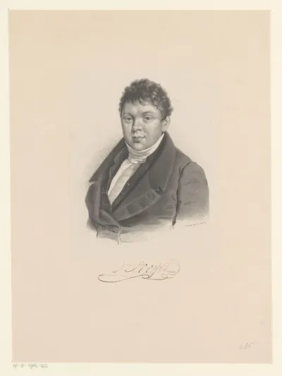 Portret van Vincent Loosjes