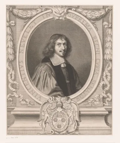 Portret van Vincent Nevelet