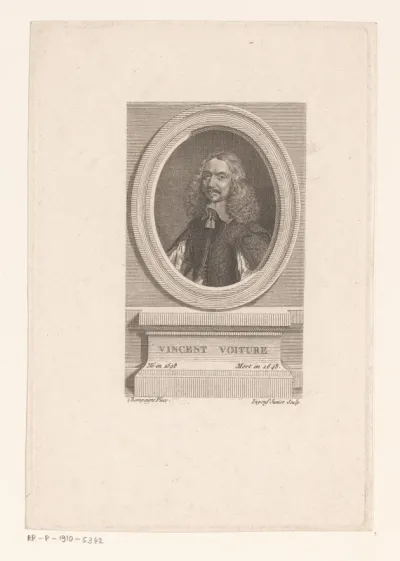 Portret van Vincent Voiture