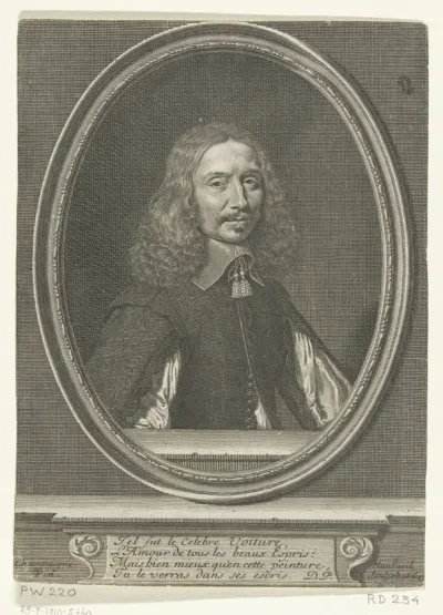 Portret van Vincent Voiture