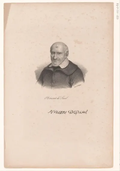 Portret van Vincentius a Paulo