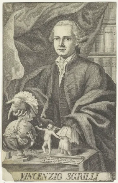 Portret van Vincenzio Sgrilli