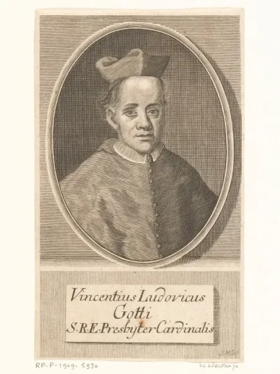 Portret van Vincenzo Lodovico Maria Gotti