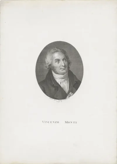 Portret van Vincenzo Monti