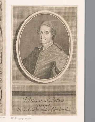 Portret van Vincenzo Petra