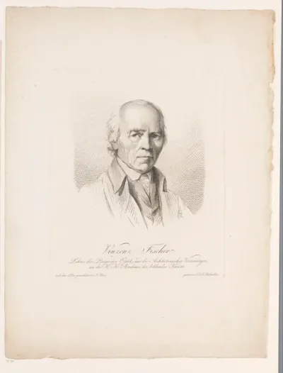 Portret van Vinzenz Fischer
