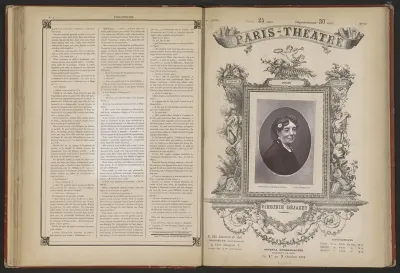 Portret van Virginie Déjazet