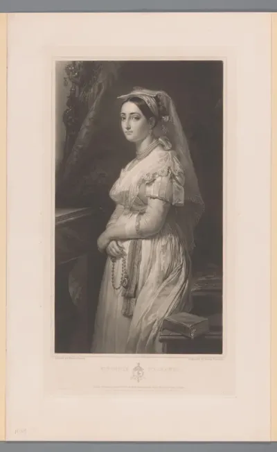 Portret van Vittoria d'Albano