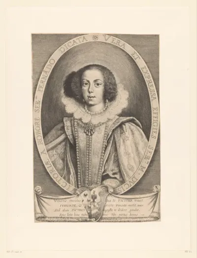 Portret van Vittoria della Rovere, Groothertogin van Toscane