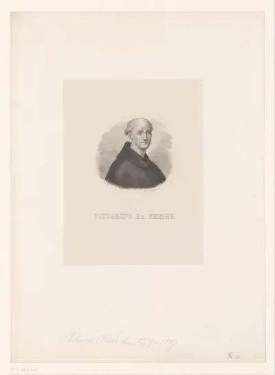 Portret van Vittorino da Feltre
