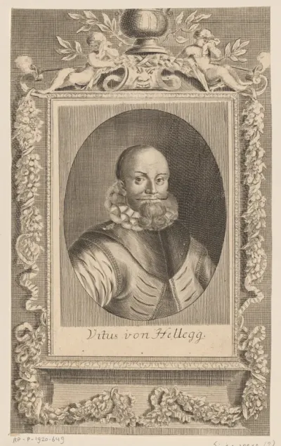 Portret van Vitus von Hellegg