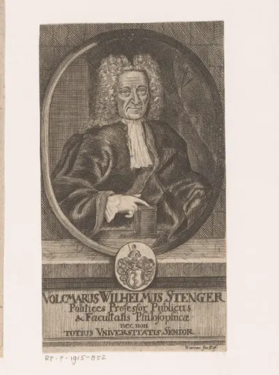 Portret van Volckmar Wilhelm Stenger